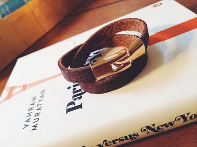 Double Wrap Leather Cuff Double Wrap Leather Cuff