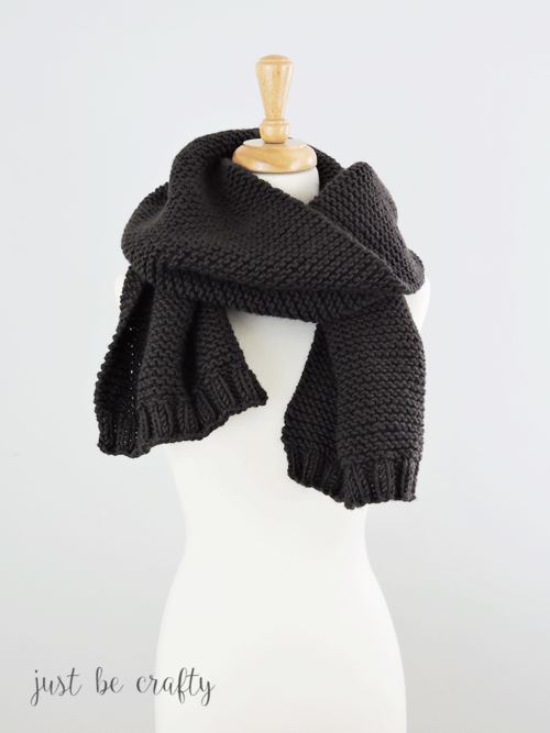 Mindless Garter Stitch Scarf Mindless Garter Stitch Scarf