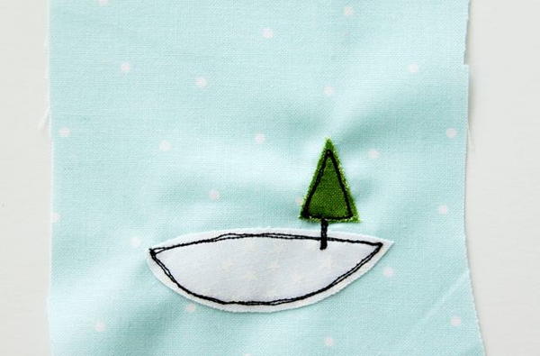 Felt and Fabric Snow Globe DIY Ornament Felt and Fabric Snow Globe DIY Ornament