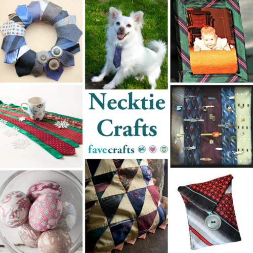8 Necktie Crafts and Ways to Repurpose Neckties 8 Necktie Crafts and Ways to Repurpose Neckties