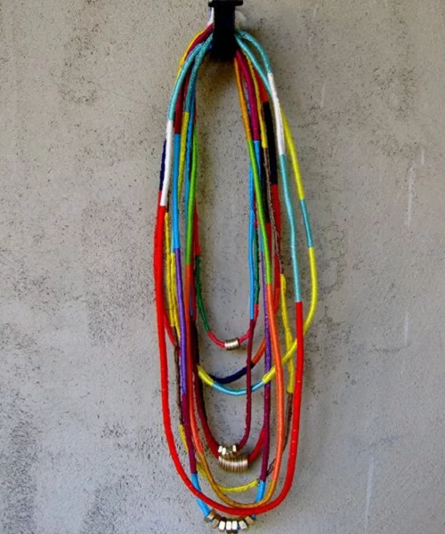 African-Inspired DIY Friendship Necklace African-Inspired DIY Friendship Necklace