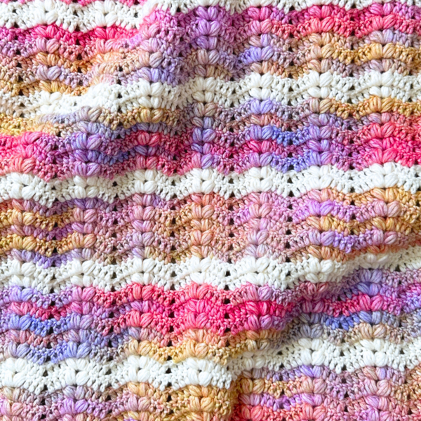 Puff Ripple Baby Blanket Puff Ripple Baby Blanket