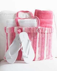 Cotton Stripes Tote Bag