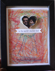 Toddler Card for Daddy