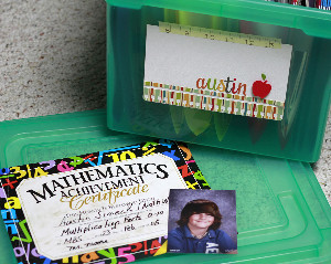 School Days Memory Box