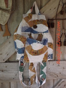 Quilt Scrap Backpack