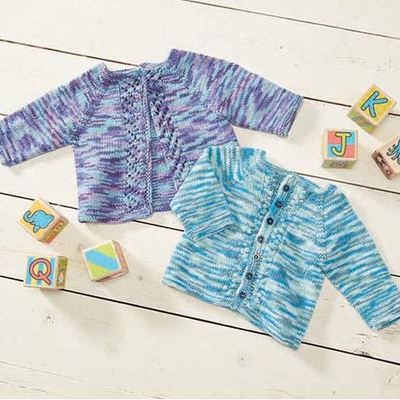 Brother and Sister Baby Cardigans
