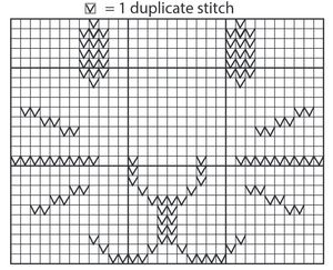 Snuggle Bunny Baby Sweater Chart