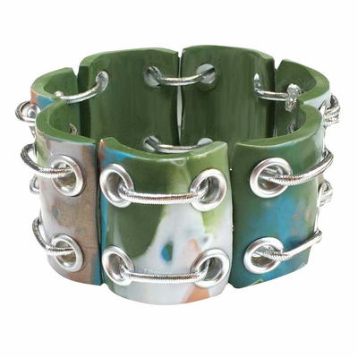 How to Make Beads: Easy Barrel And Half Tube Clay Beads