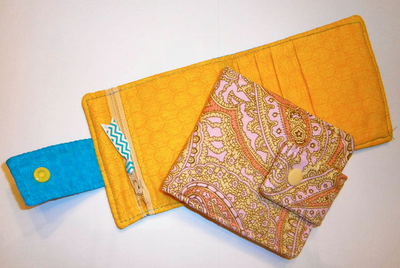 Fat Quarter Wallet Pattern