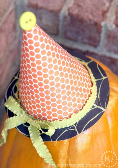 Paper DIY Witch Hat Craft for Kids