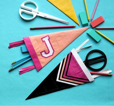 Duct Tape DIY Pencil Pouch