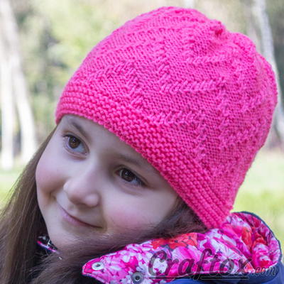 Zigzag Simple Beanie