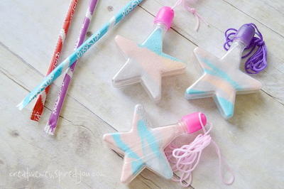 $1 Edible Pixie Dust DIY Necklace