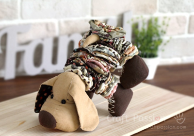 Playful Pup DIY Plush Toy