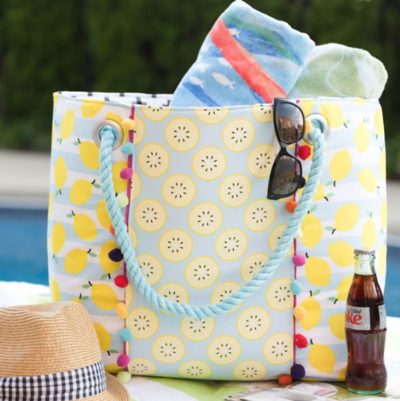 Big Beach Bag Tutorial
