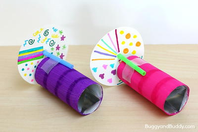 Fun Kaleidoscope Making for Kids
