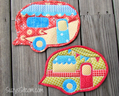 Happy Camper DIY Pot Holders