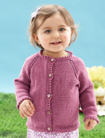No Seams Baby Cardi