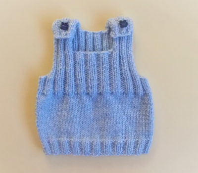 Ribbed Knit Baby Vest Pattern