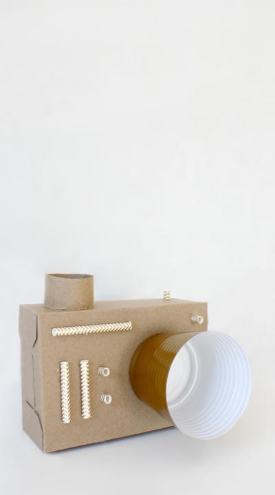 DIY Play Cardboard Camera