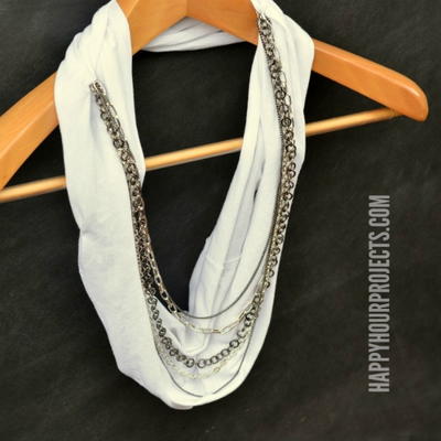 DIY No-Sew Infinity Scarf