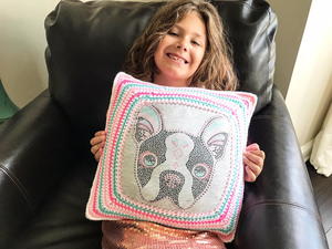 Up-Cycled T-Shirt Pillow