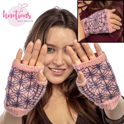 Charlotte fingerless mitts