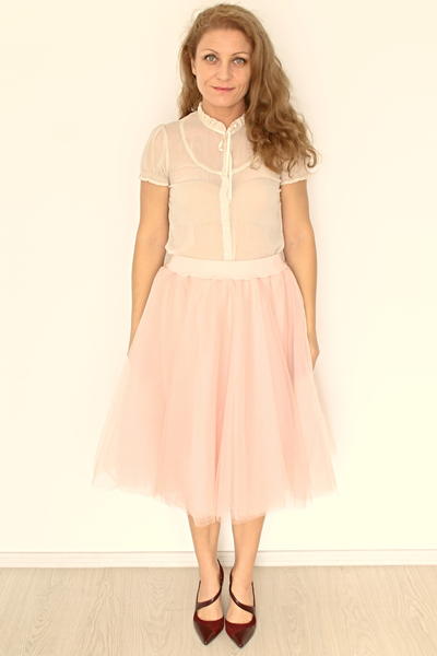 DIY Tulle Skirt with Elastic Waistband