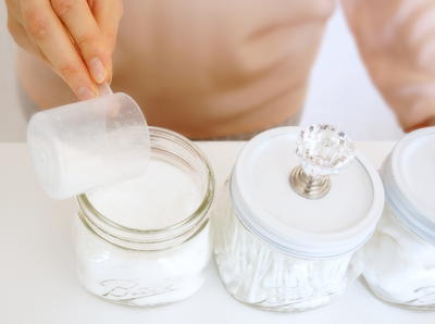DIY Mason Storage Jars