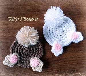 Bunny Butt Coasters