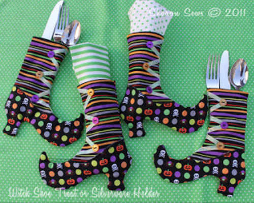 Witch Shoe Treat Bags