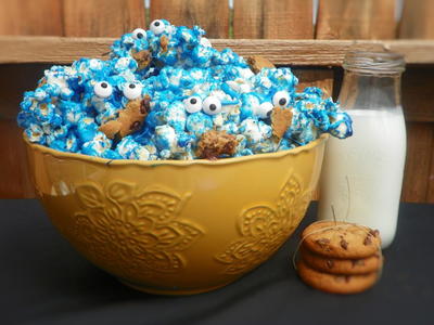 Cookie Monster Popcorn