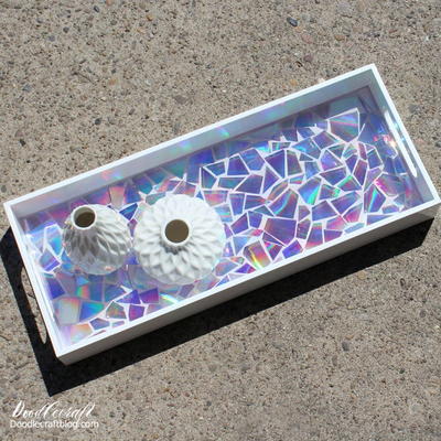 Recycled Disc Resin Tray