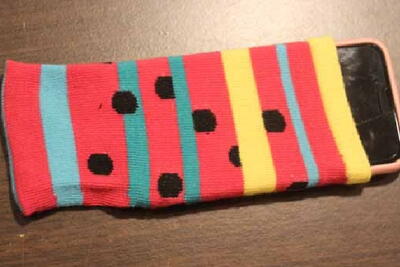 Sock Cell Phone Case
