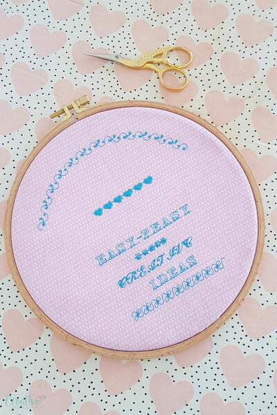 How To Use An Embroidery Hoop