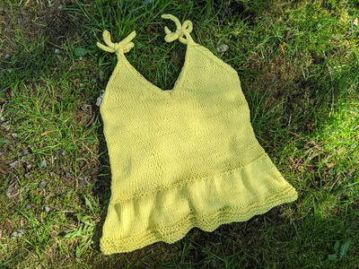 Toddler Summer Top Pattern