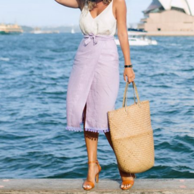 Simply Summer DIY Wrap Skirt
