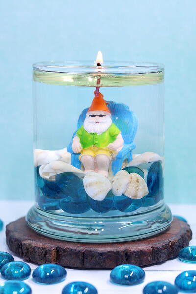 Water And Oil Candle