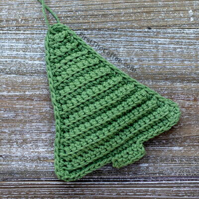 Crochet Christmas Tree Ornament