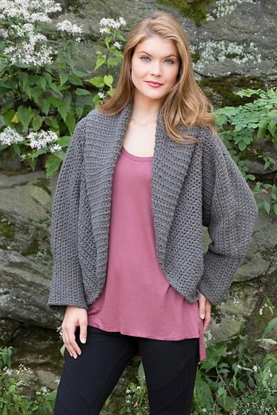 Totally Warm Crochet Jacket Pattern