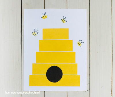 Paper Beehive Craft