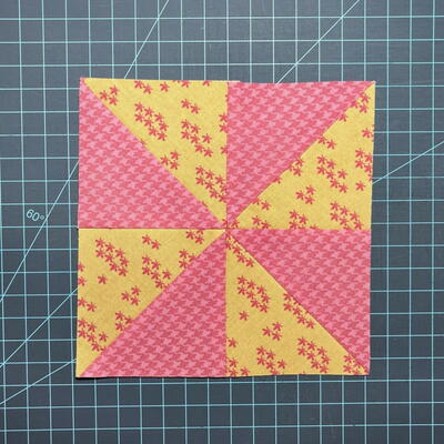 Easy Pinwheel Quilt Block